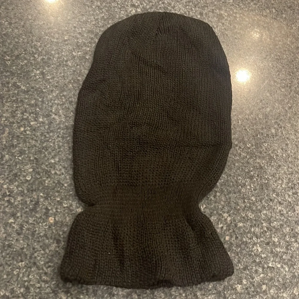 3 Hole Winter Knitted Ski Mask, Full Face Cover Warm Knit Balaclava for Adult.